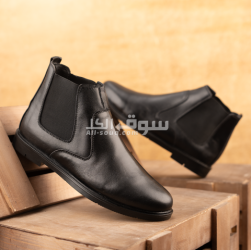 حذاء جلد طبيعي مريح وعملي بسعر مناسب - 4