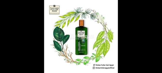 Thicker Fuller Hair shampoo شامبو وبلسم فولر لتساقط الشعر