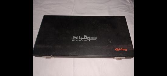 مجموعة ادوات هندسيه قديمه من السبعينات تحف الماني ماركة روترنج - ليرا - 2