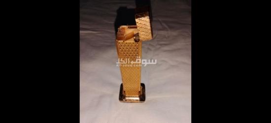 ولاعة طاولة انتيك رويال بلازا مطليه دهب صناعة يابانى عام 1969 - 3