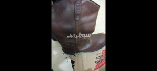 بوت ريدوينج جلد بني امريكى جديد - 4
