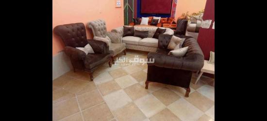 ركن وانتريهات وسفر وصالون كله خشب زان - 4