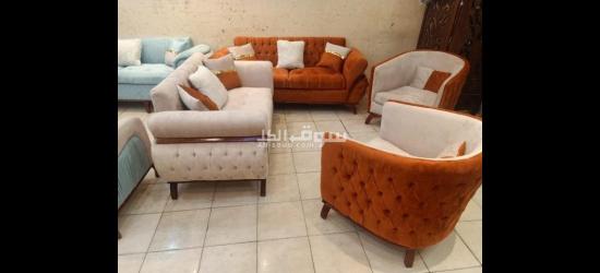 ركن وانتريهات وسفر وصالون كله خشب زان - 5