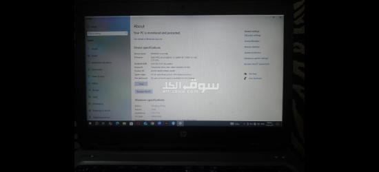بيع لاب توب hp الجيل السادس هرد ٢٥٦ssD - 7