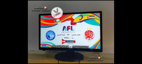 شاشات 24 بوصة LED FHD IPS و رسيفر IPTV و حامل حائط و قاعدة مكتب