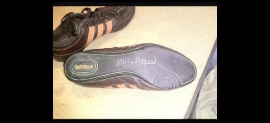 شوز ماركه أديداس اوريجينال مستورد لون بني... - 2