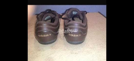شوز ماركه أديداس اوريجينال مستورد لون بني... - 3