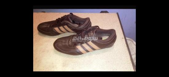 شوز ماركه أديداس اوريجينال مستورد لون بني... - 4