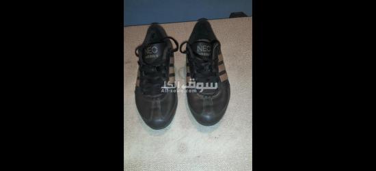 شوز ماركه أديداس اوريجينال مستورد لون بني... - 5