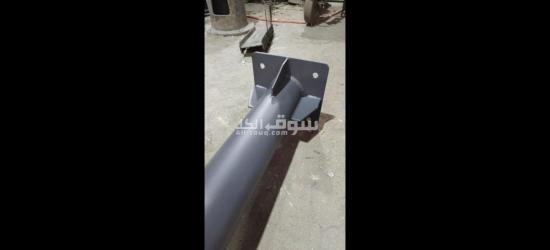 أعمدة إنارة للبيع بطول ٦متر وصلتين وصله 5بوصه مع وصله 3 بوصه
