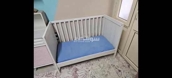 سرير ايكيا، سرير أطفال ايكيا، ikea baby cot, ikea cot - 6