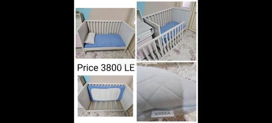 سرير ايكيا، سرير أطفال ايكيا، ikea baby cot, ikea cot - 12