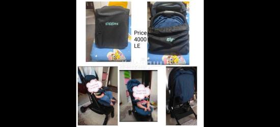 سترولر أطفال جيجلز، سترولر طيارة جيجلز سهلة الطي،giggles stroller, plane giggles stroller - 10
