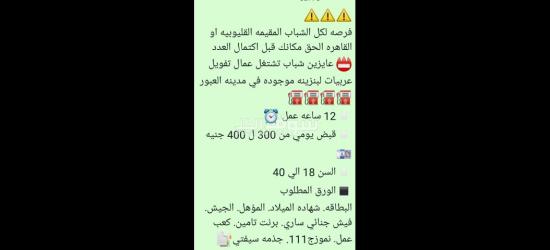 عنال بنزينه القبض يومي  فر رررصه