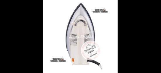 مكوة جافة ماركة تاتش الزنوكي - 1000 وات - أبيض TOUCH-40405 - قاعدة تيفلون مضادة للإلتصاق