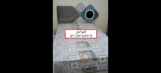 غرفة شبابى للبيع 2 سرير ودولاب وتسريحة