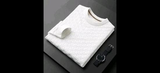 بلوفر شطرنج تريندي بخامة عجينة ليكرا – وان سايز