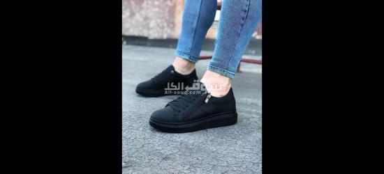 كوتشي رجالي سوستة جلد مستورد – راحة وأناقة طول اليوم 👟🔥 - 6