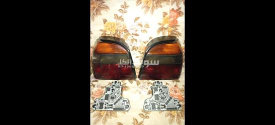 فوانيس خلفى جولف 3 اسموك بالخرايط والعازل المانى اوريجينال