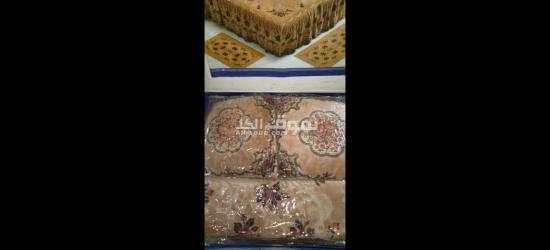 مفرش سرير كنج سيز تركي فاخر جديد - 2