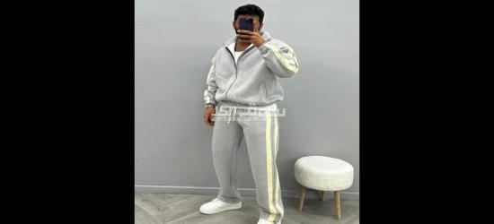 حركتك، ستايلك، راحتك… كله في ترنج واحد!”ترنج رجالي بخطين جانبيين يجمع بين الأناقة والراحة المطلقة - 4