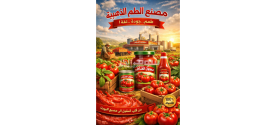 عمال انتاج مصنع طماطم ومواد غذائية